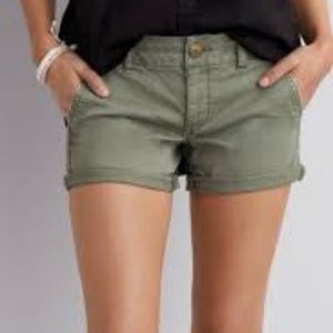 American Eagle Super Stretch X Midi Shorts